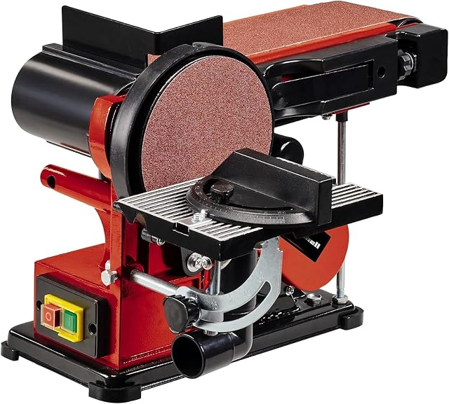 Ponceuse à bande et à disque Einhell TC-US 380, photographie produit