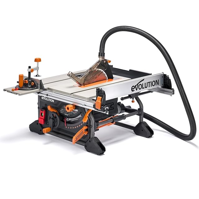 Scie sur table Evolution Power Tools R255TBL+, photographie produit