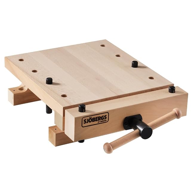 Station de serrage portative en hêtre Sjöbergs Smart Workstation Pro, photographie du produit